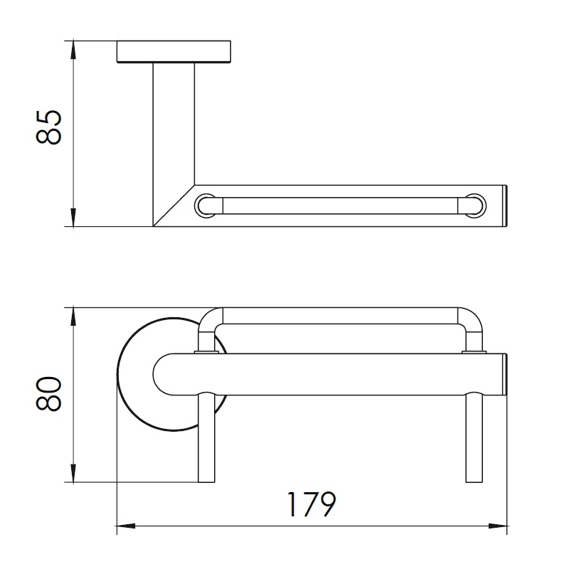 IMPRESE HRANICE тримач для туалетного паперу, (141100)