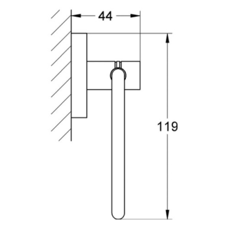 Grohe Essentials Тримач туалетного паперу, (40689001)