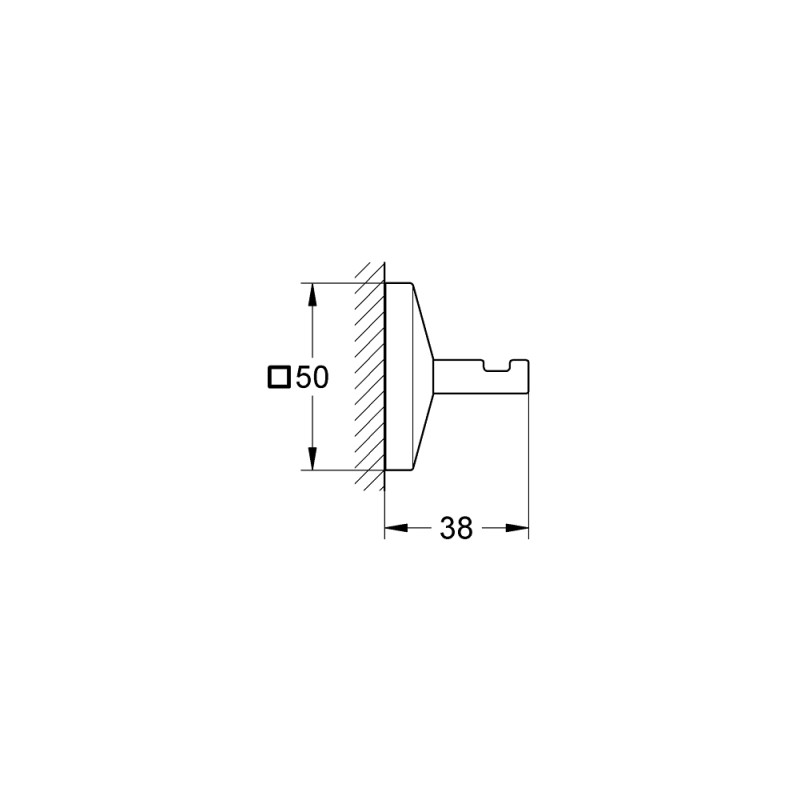 Grohe Allure Brilliant Гачок, (40498000)