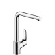 Hansgrohe FOCUS M41 Смеситель для кухни 280 1jet, однорычажный, нержавеющая сталь, (31817800)