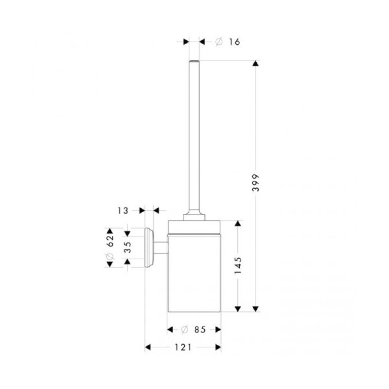 Hansgrohe Logis Туалетный ёршик, (41632000)