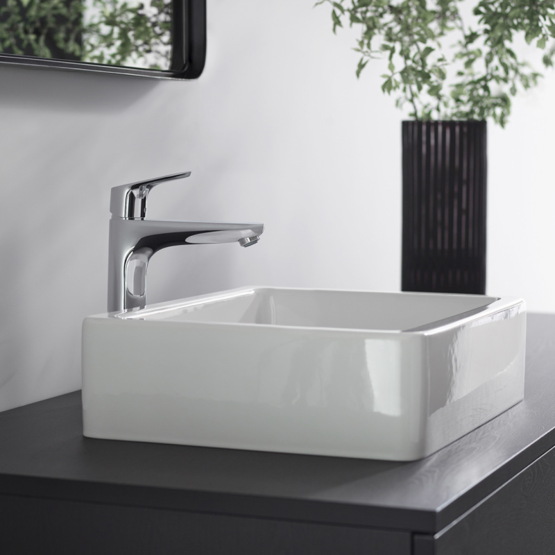 Hansgrohe Focus 190 Змішувач для раковини одноважiльний, хром, (31608000)