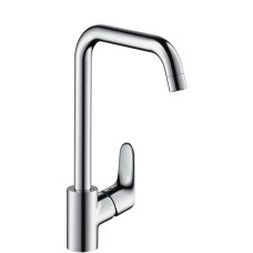 Hansgrohe Focus 260 Смеситель для кухни, однорычажный, кол. под сталь, (31820800)