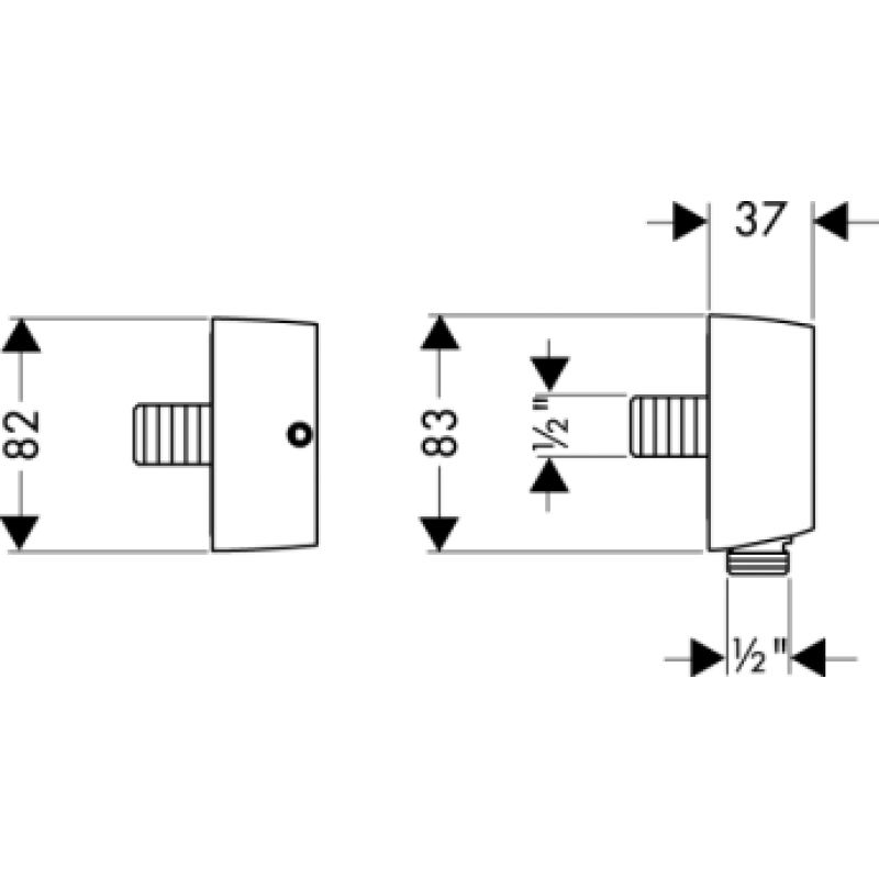 Hansgrohe Переходник з/ч, (28108000)