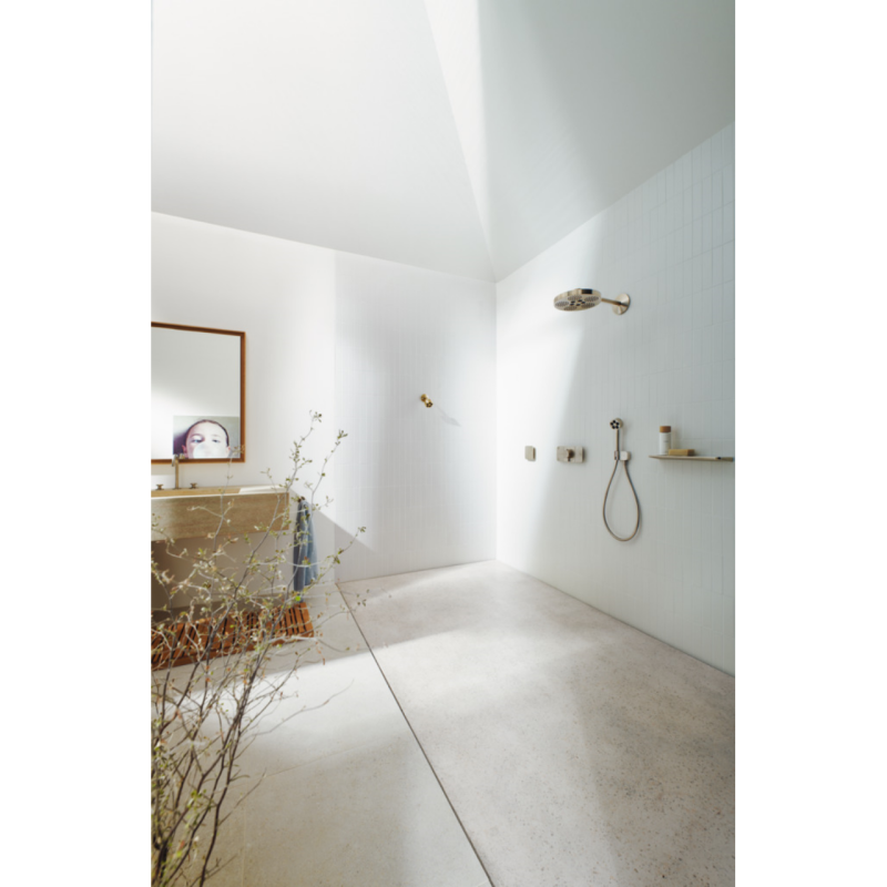 Axor ONE Термостатдля 3 споживачів, прихованиймонтаж, колір шліфованний нікель, (45713820)