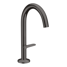 Axor ONE Select смеситель для умывальника 170, со сливным гарнитуром push-open, матовый черный хром, (48020340)