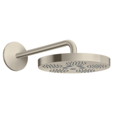 Axor ONE верхній душ 280 1jet з тримачем, колір шліфованний нікель, (48491820)