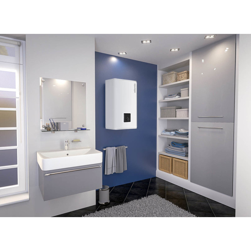 Atlantic Водонагрівач (бойлер) електричний Vertigo Steatite Essential 50 MP-040 2F 220E-S (1500W) 80 літрів (831205)