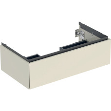 Geberit ONE шафка для умивальника 90см , з однією шухлядою,пісочно-сірий ,глянцеве покриття, (505.073.00.4)