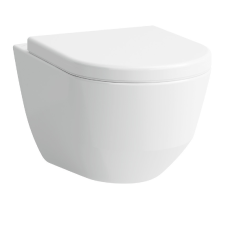 Laufen PRO Rimless унитаз подвесной 36*53см, покрытие LCC, в комплекте с сиденьем Slow-closing, с антибактериальным покрытием, (H8209664000001+H8969513000001)