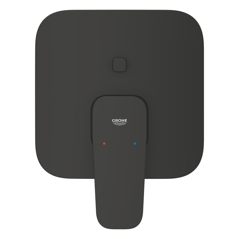 Grohe CUBEO набір для душу (верхній душ, змішувач на ванну ПМ, душовий набір),колір чорний матовий, (1053362430)