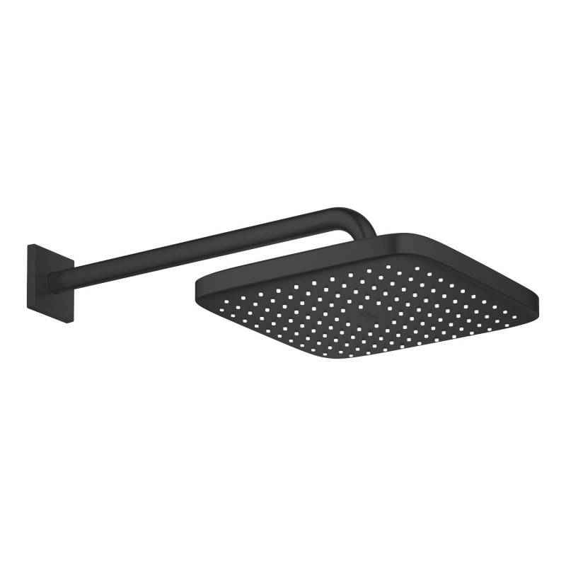 Grohe CUBEO набір для душу (верхній душ, змішувач на ванну ПМ, душовий набір),колір чорний матовий, (1053362430)