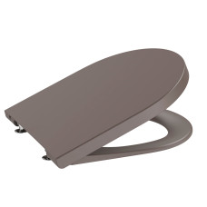 ROCA INSPIRA ROUND сиденье для унитаза CPT, с системой плавного опускания, цвет кофе, (A80152C66B)