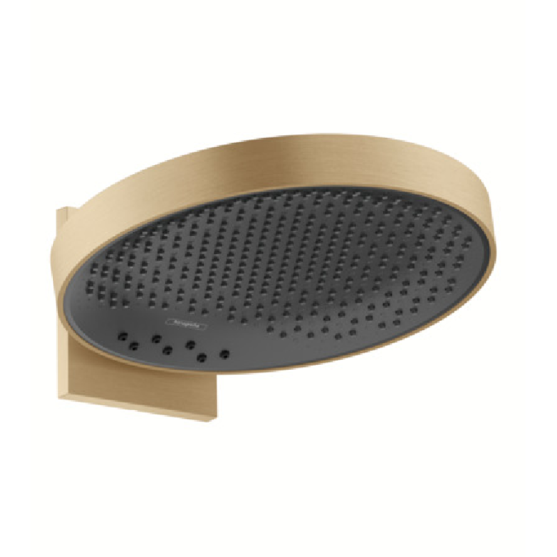 Hansgrohe RAINFINITY верхній душ 360 3jet з настінним тримачем, бронза шліфованна, (26234140)