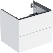 Geberit ONE шафка для умивальника 60 см, з двома шухлядами, колір білий, (505.261.00.1)