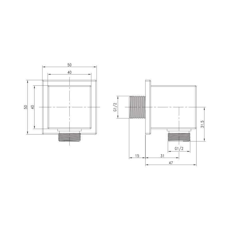 IMPRESE VALTICE набір гігієнічний (VR-15320(Z)+HC02+f03700101LC), хром, (SET20240401)