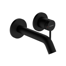 Hansgrohe TECTURIS Sзмішувач для умивальника на 2 отв, одноважільний,ПМ, колір чорний матовий, (73350670)