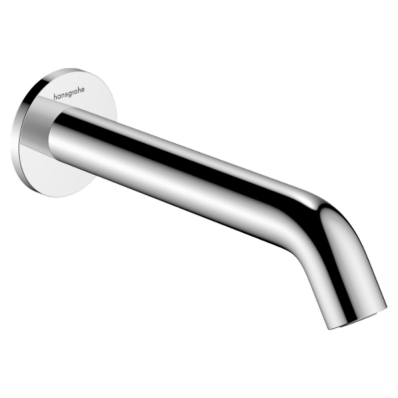 Hansgrohe TECTURIS S излив на ванну, выступ 210мм, настенный монтаж, цвет хром, (73411000)