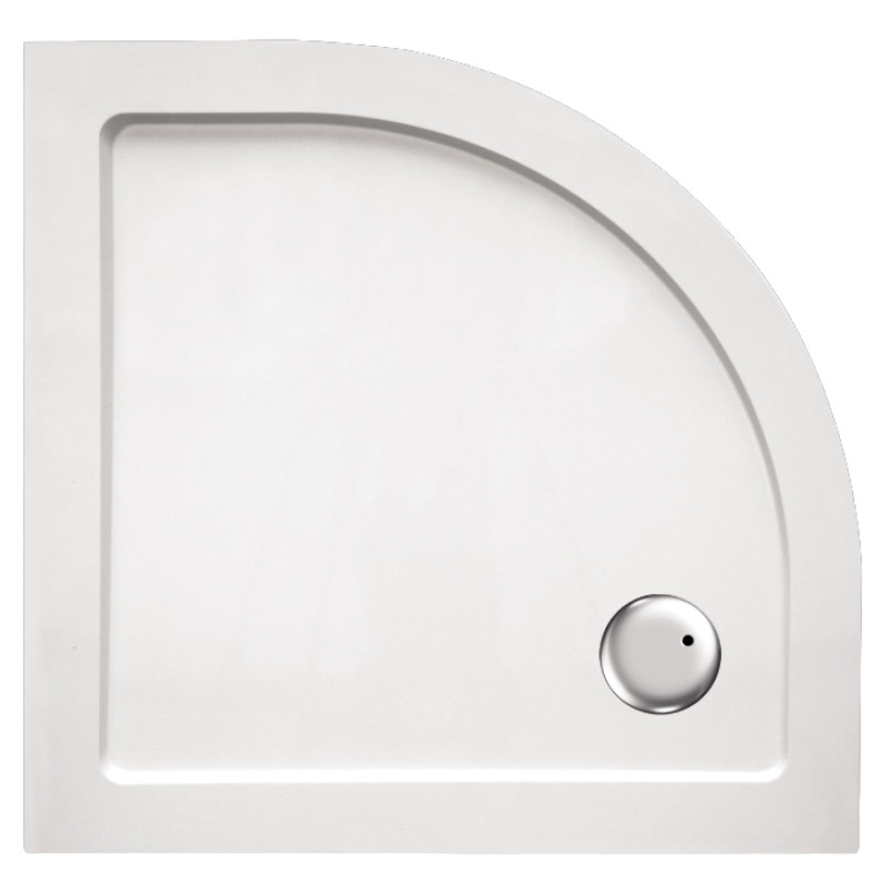 VOLLE COMPUESTO поддон 100*100*3,5см полукруглый, (4487.11101007)