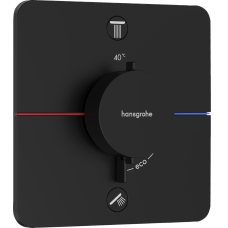Hansgrohe SHOWER SELECT COMFORT Q термостат для 2х потребителей, СМ, цвет черный матовый, (15583670)
