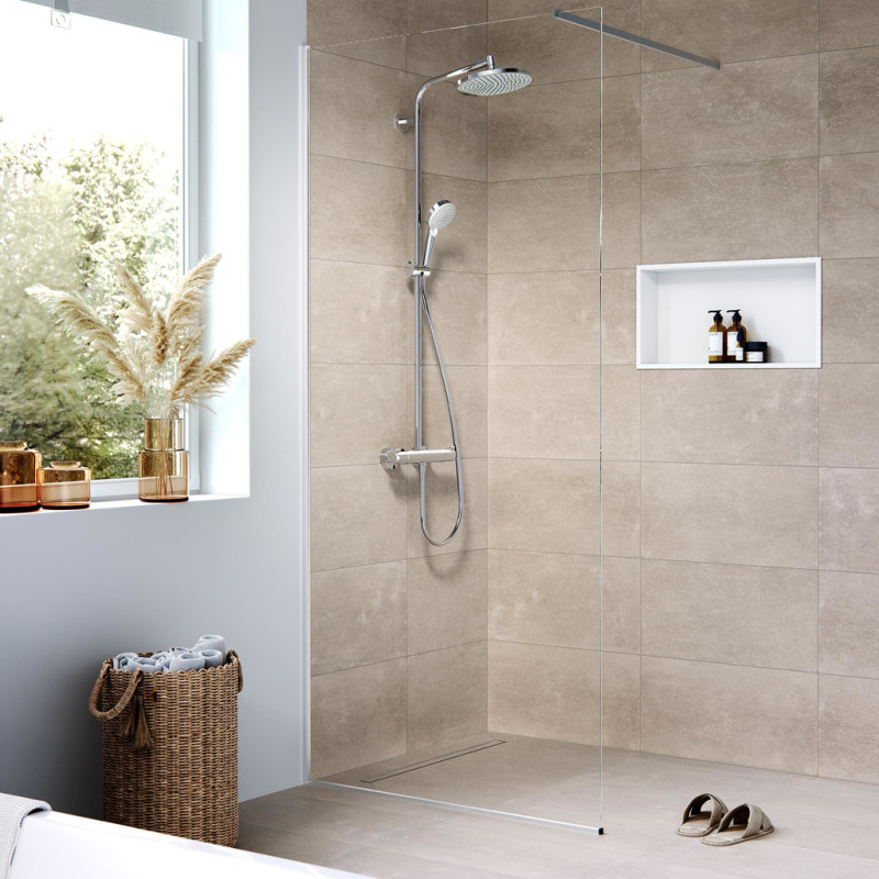 Hansgrohe RAINDRAIN COMPACT монтажный комплект для стандартнойустановки под плитку800мм, (56179000)