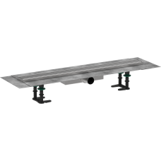 Hansgrohe RAINDRAIN COMPACT монтажный комплект для плоской установки700мм, цвет нержавеющая сталь, (56164800)