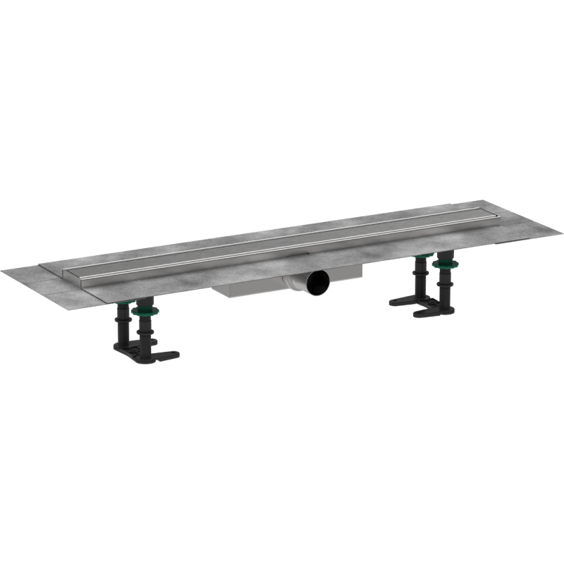 Hansgrohe RAINDRAIN COMPACT монтажный комплект для плоской установки700мм, цвет нержавеющая сталь, (56164800)