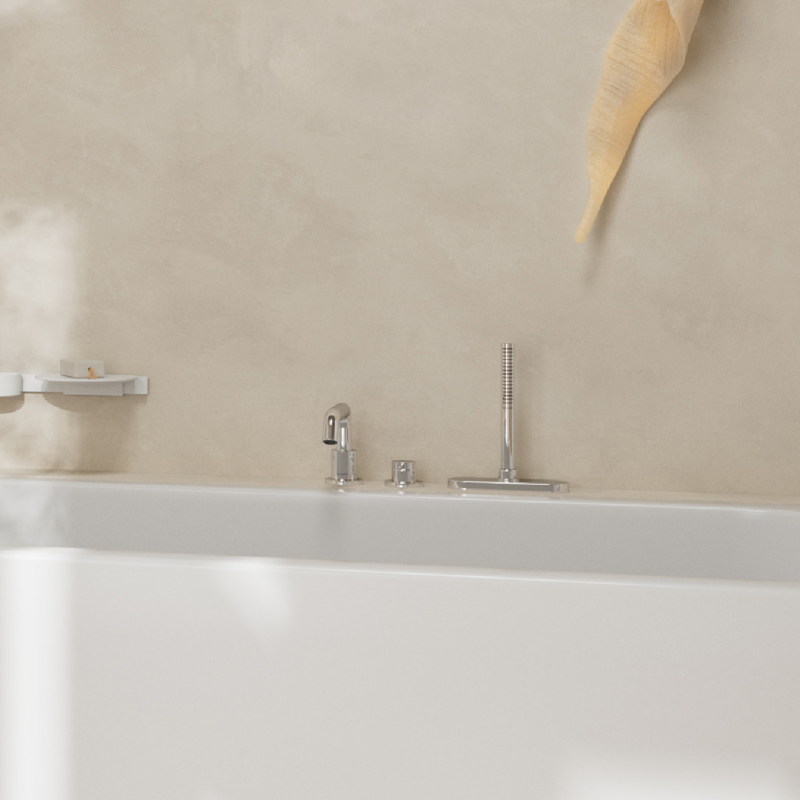 Hansgrohe внутренняя часть смесителя для монтажа на край ванны, на 3 отверстия, (13481180)