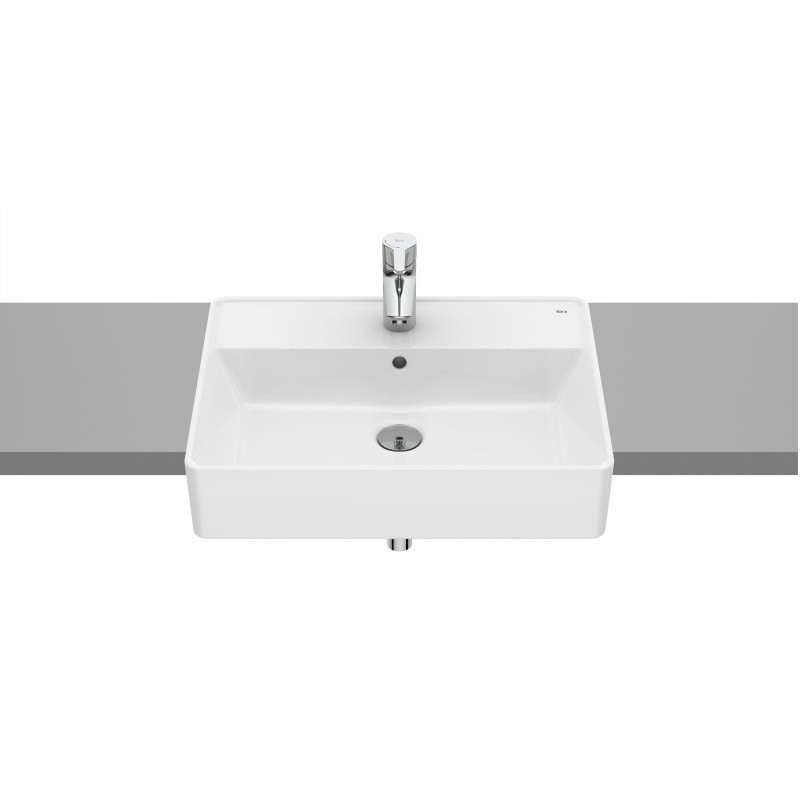 ROCA GAP умывальник накладной,55x42 см, с отверстиемподсмеситель,спереливом, (A3270YG000)