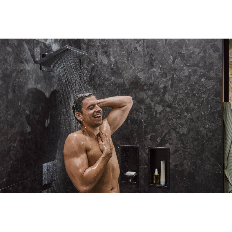 Hansgrohe PULSIFY E верхний душ 260мм с держателем,2режима, цвет хром, (24350000)