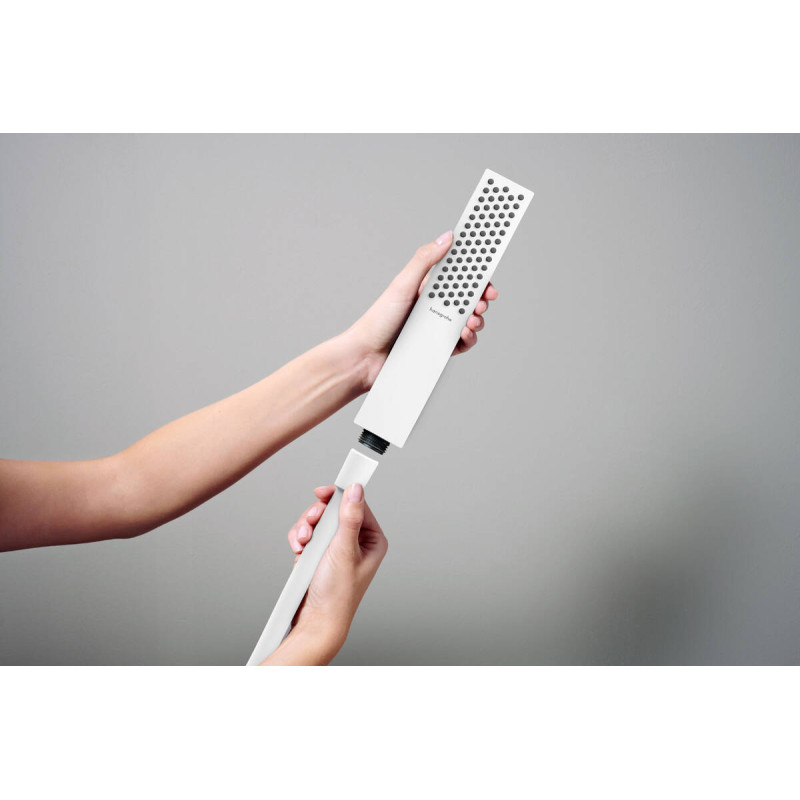 Hansgrohe PULSIFY Eручной душ 1 режим, Ecosmart,цвет белый матовый, (24320700)
