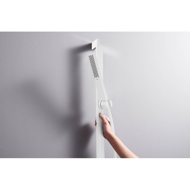 Hansgrohe PULSIFY Eручной душ 1 режим, Ecosmart,цвет белый матовый, (24320700)