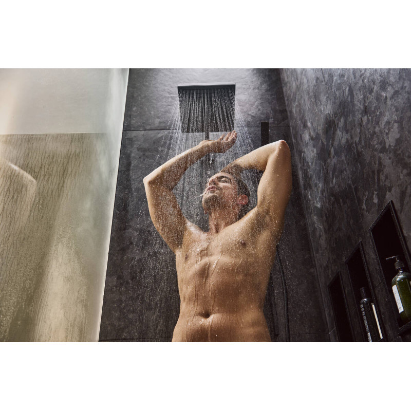 Hansgrohe PULSIFY E верхний душ 260мм1режим, цвет черный матовый, (24330670)