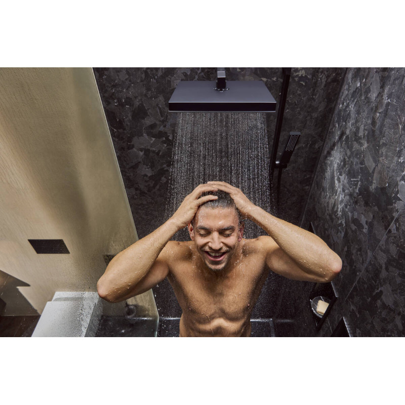 Hansgrohe PULSIFY E верхний душ 260мм1режим, цвет черный матовый, (24330670)