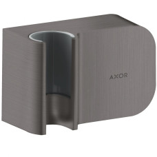 Axor ONE шлангове з`єднання з тримачем для душу, Fixit Porter, колір шліфованний чорний хром, (45723340)