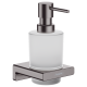 Hansgrohe ADDSTORIS дозатор для жидкого мыла, цвет шлифованный черный хром, (41745340)