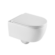 VOLLE FRANCO унітаз підвісний, Rimless, сидіння Duroplast Slim slow-closing, (1341.001000)