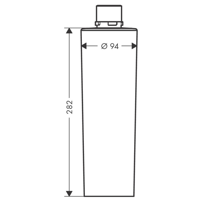 Hansgrohe фильтр, ионообмен Pro и активированный уголь, (76827000)