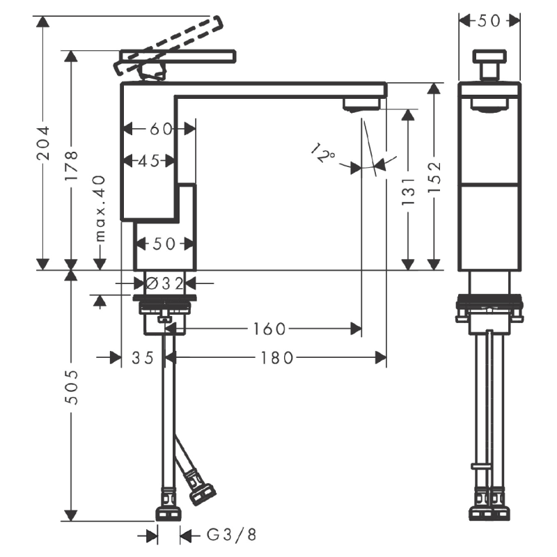 Axor STARCK ручной душ 2jet, полированная латунь, (28532930)