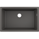 Hansgrohe S510-U660 мийка для кухні 660/400, вбудовується, із материалу Silicatec, колір сірий камінь, (43432290)