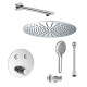 IMPRESE система душова, прихований монтаж, термостат з кнопками CENTRUM, верхній душ Ø400мм (S400SS2+SH01-300B+W120T3+VRB-15410Z+1617+HC03), хром, (SET20220110)
