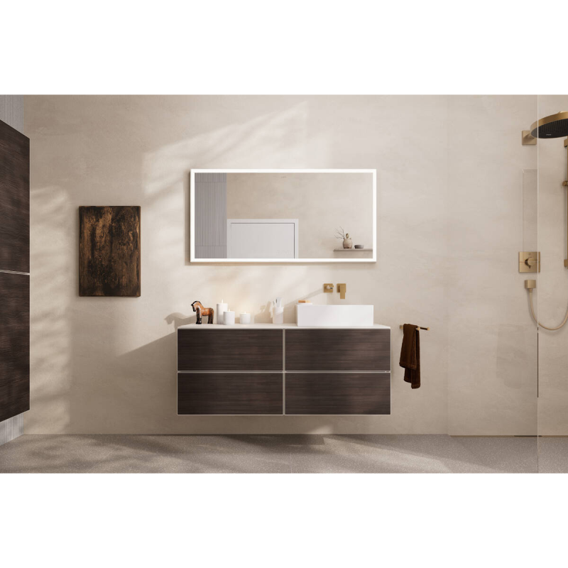 Hansgrohe ADDSTORIS держатель для полотенец, двойной, цвет полированная бронза, (41770140)