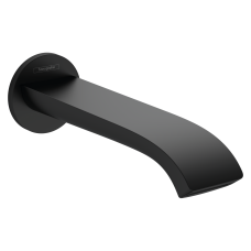 Hansgrohe VIVENIS излив для ванны, 202мм, цвет черный матовый, (75410670)