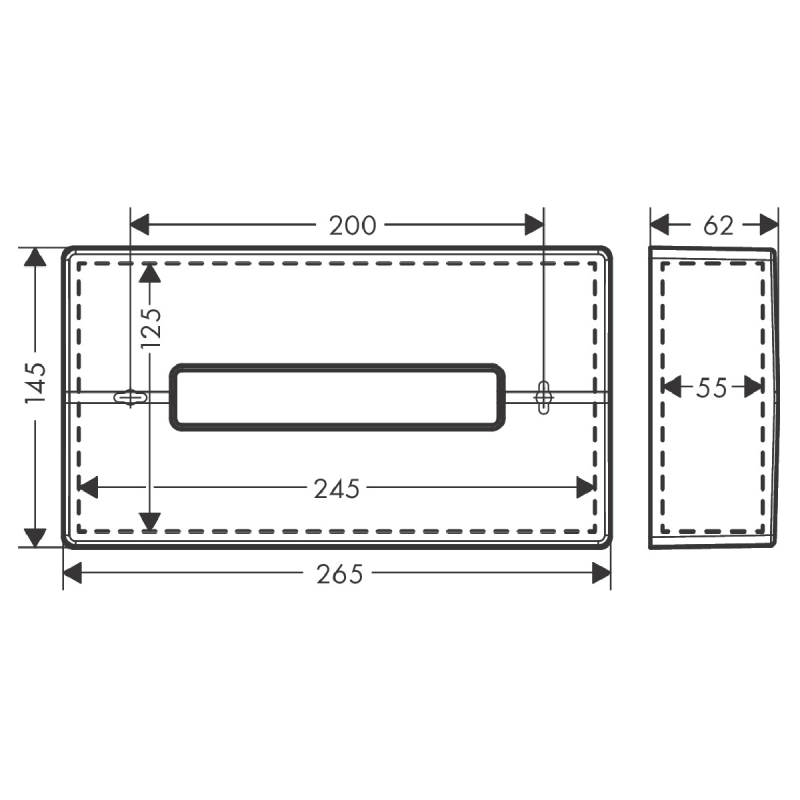 Hansgrohe ADDSTORIS тримач для серветок, колip бiлий матовий, (41774700)