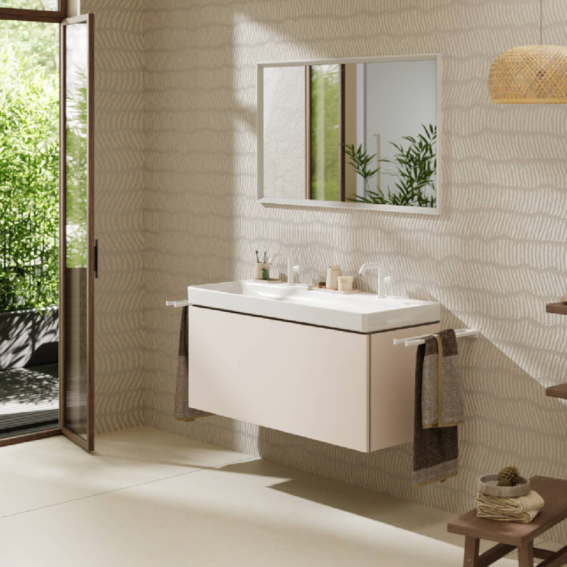 Hansgrohe ADDSTORIS тримач для рушникiв, подвiйний, колiр бiлий матовий, (41770700)