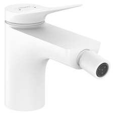 Hansgrohe VIVENIS смеситель для биде, однорычажный, со сливным гарнитуром pop-up, белый матовый, (75200700)