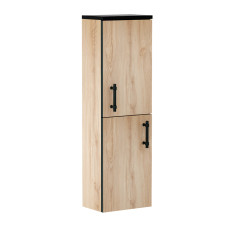 IMPRESE BLACK EDGE пенал підвісний 99*30*20см, дуб, (f32113OK)