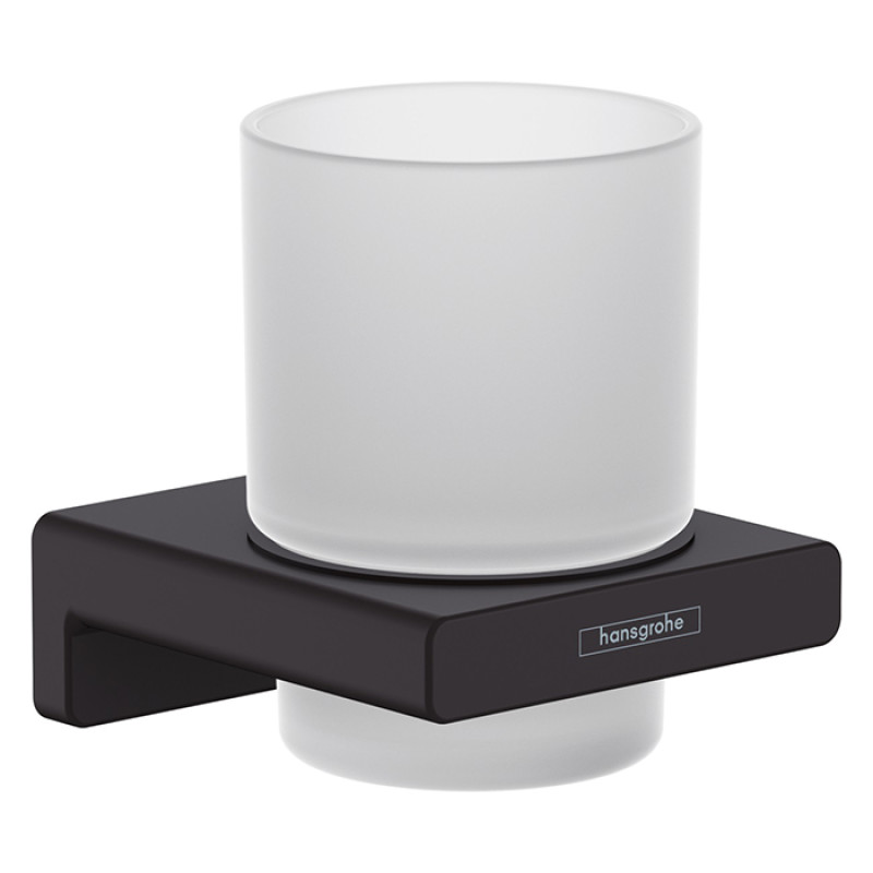 Hansgrohe Склянка для ванної кімнати ADDSTORIS 41749670, чорний, (41749670)