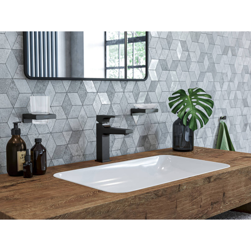 Hansgrohe Склянка для ванної кімнати ADDSTORIS 41749670, чорний, (41749670)