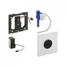 Geberit система електро керування зливом пісуара, живлення від мережі, захисна кришка тип 10: глянцевий хром, матовий хром, (116.025.KH.1)